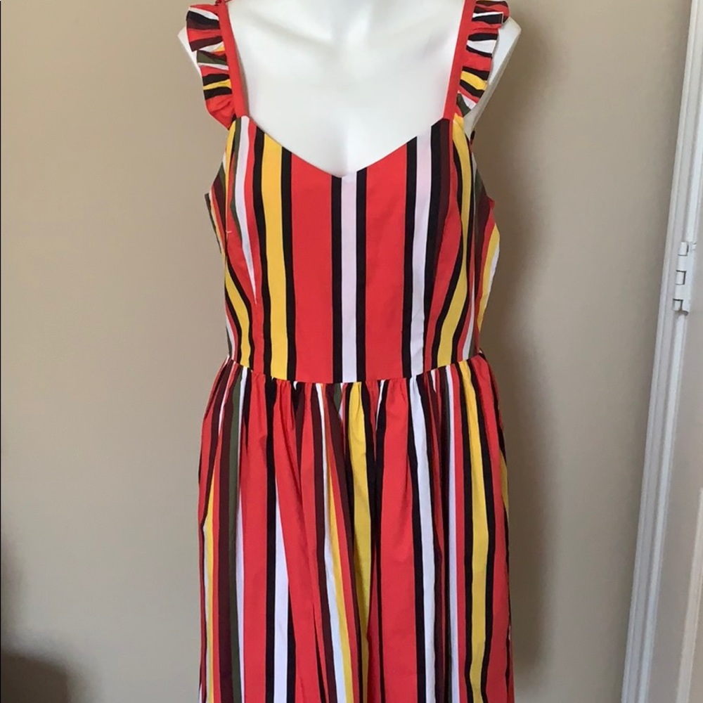 Gianni Bini stripped dress size 10